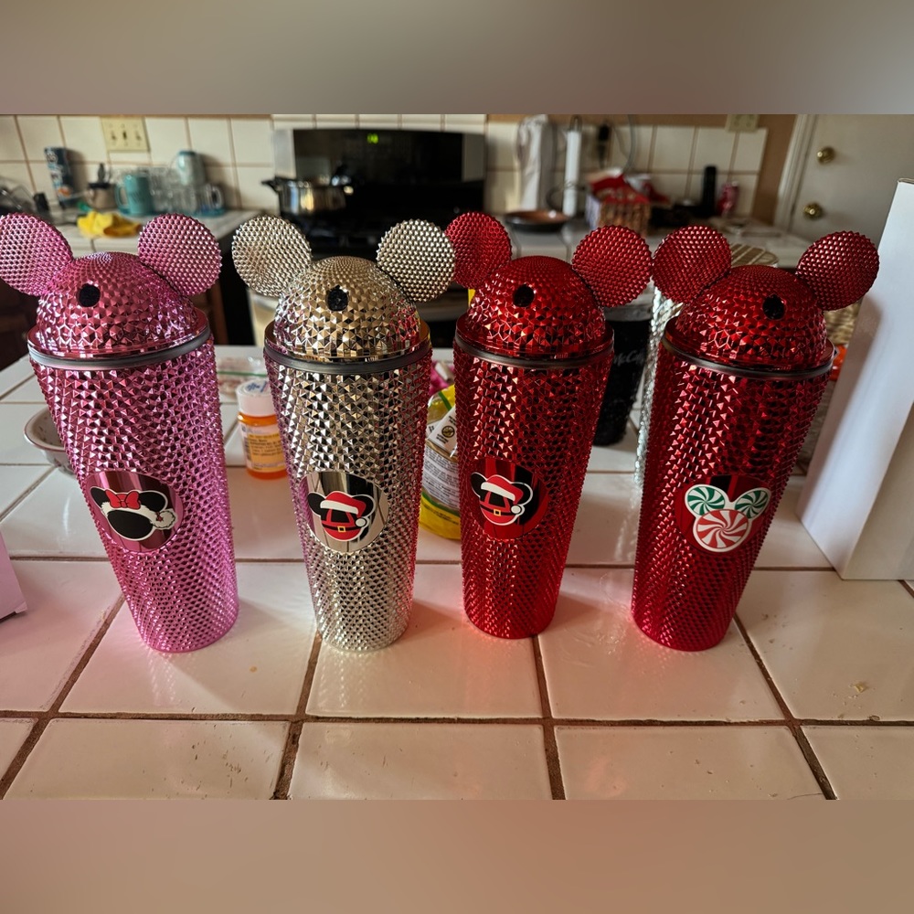 Disney Studded Holiday Cup